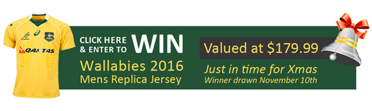 WIN Wallabies 2016 Mens Replica Jersey